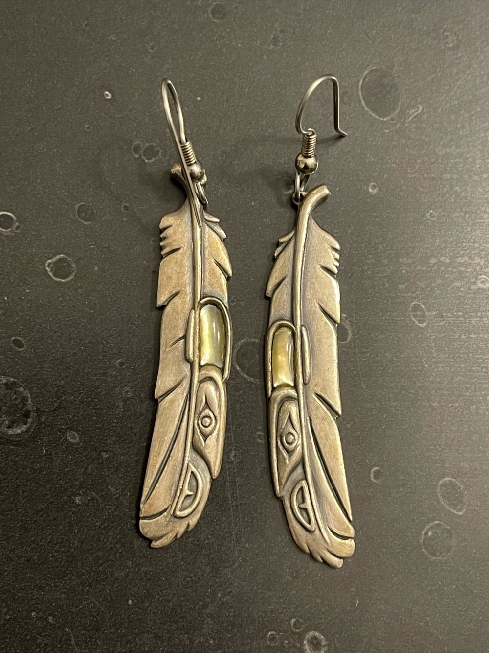 Nuri feathers earrings